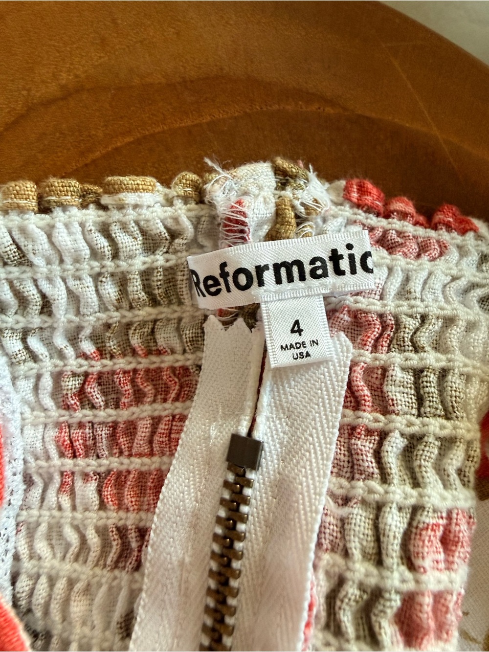 Reformation Linen Corset Top - Picture 3 of 3